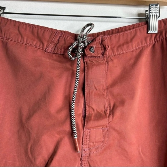 Katin Surf Board Short Men’s 32 Red Surfing Swimming Beach Swim Drawstring - Picture 5 of 8